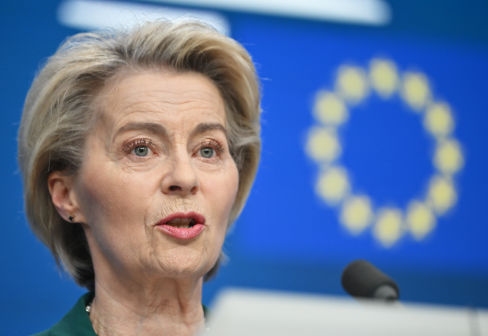 Ursula von der Leyen, présidente de la Commission européenne - Dursun Aydemir / ANADOLU / Anadolu via AFP