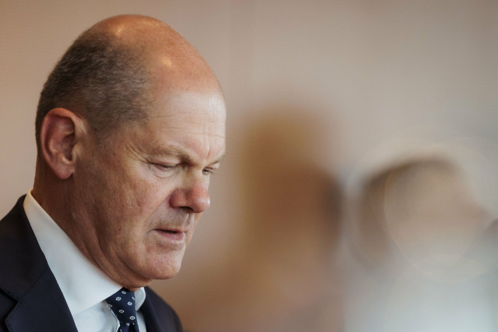 Olaf Scholz, chancelier fédéral d'Allemagne - KIRA HOFMANN - Photothek Media Labdpa Picture-Alliance via AFP