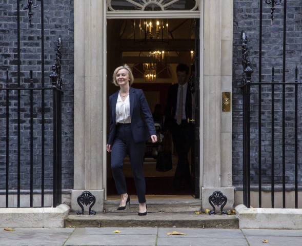 Liz Truss. Tayfun Salci/ZUMA Press/ZUMA/REA
