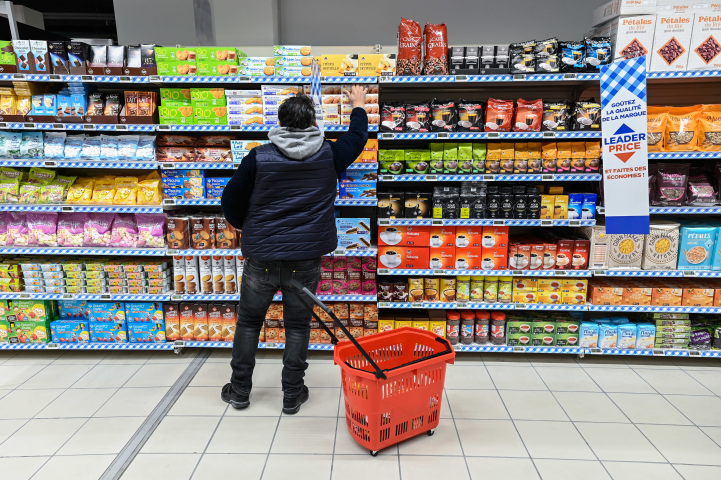 Supermarché (©Stephane AUDRAS/REA)