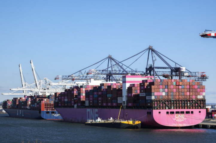 Cargo. Photo by CHARLY TRIBALLEAU / AFP