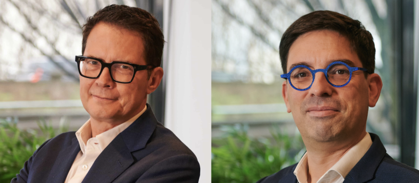 Ben Page, directeur général d'Ipsos et Dan Lévy, directeur financier du groupe (© Ipsos)