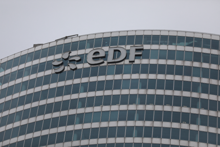 Siège d'EDF - Photo by Mohamad Salaheldin Abdelg Alsaye / ANADOLU AGENCY / Anadolu Agency via AFP