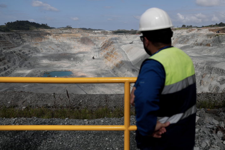 Mine de cuivre. ROBERTO CISNEROS / AFP