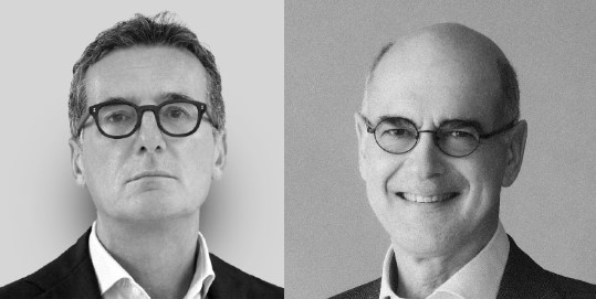 Francesco Milleri, président-directeur général d'EssilorLuxottica et Paul du Saillant, directeur général délégué (crédits : site d'EssilorLuxottica)