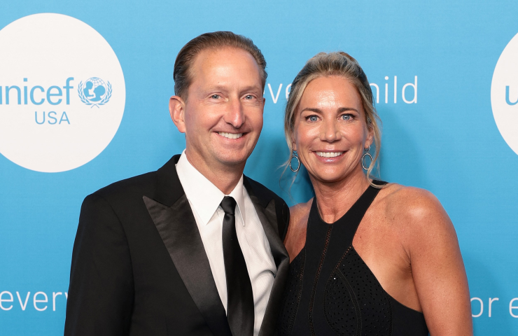 Ewout Steenbergen et son épouse Marjolein Steenbergen au Gala de l'UNICEF 2022