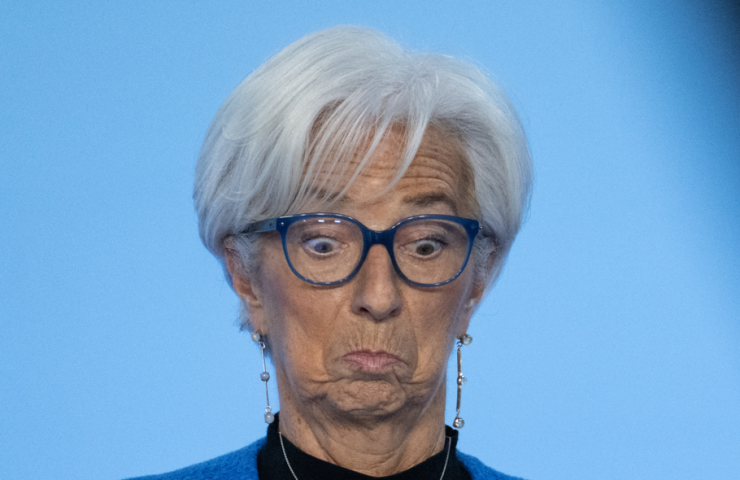 Christine Lagarde, présidente de la Banque centrale européenne - BORIS ROESSLER / DPA / dpa Picture-Alliance via AFP