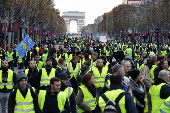 Manifestation - révolte - Gilets Jaunes
