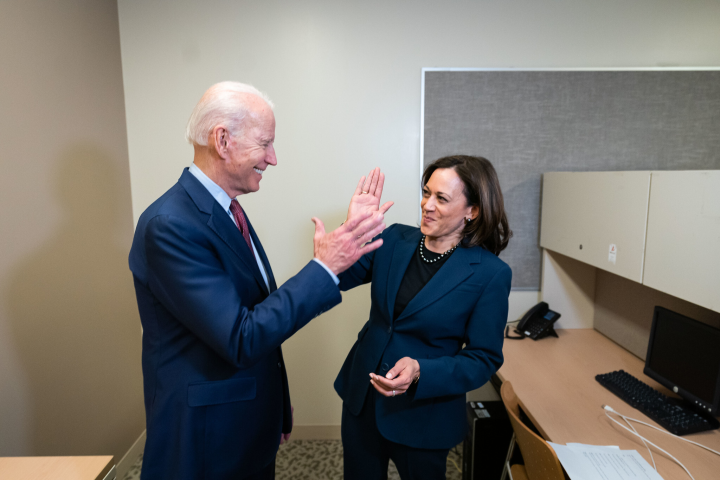 Kamala Harris et Joe Biden