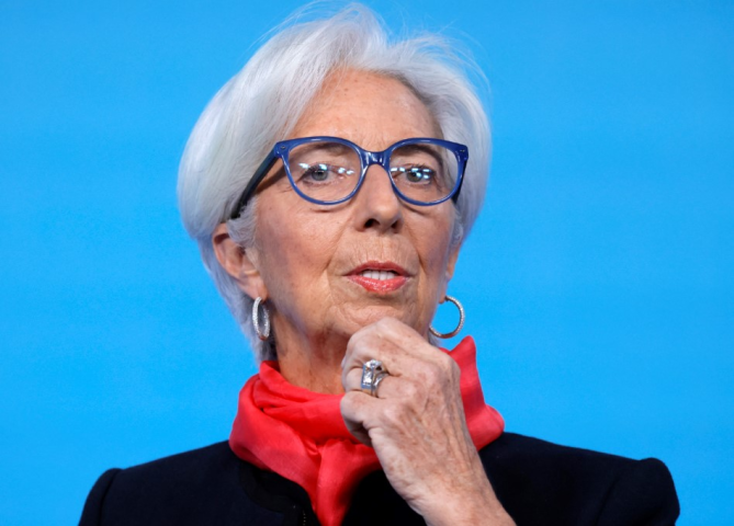 Christine Lagarde, présidente de la Banque centrale européenne - POOL / GETTY IMAGES EUROPE / Getty Images via AFP