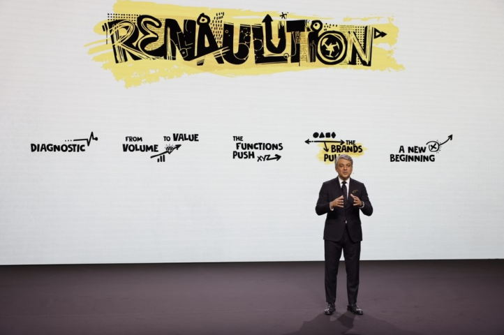 Luca de Meo, directeur général du groupe Renault - Crédits : Olivier MARTIN-GAMBIER