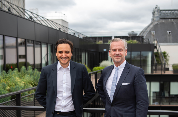 Xavier de Kergommeaux et Stéphane Puel
